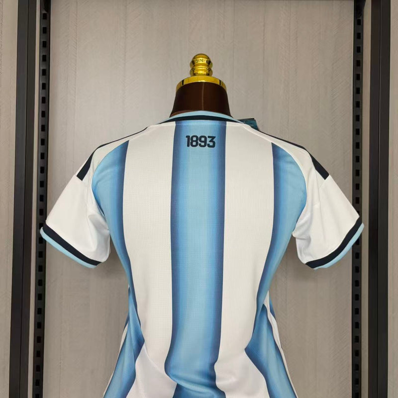 Camisa Argentina Home 2026 - Adidas Feminina