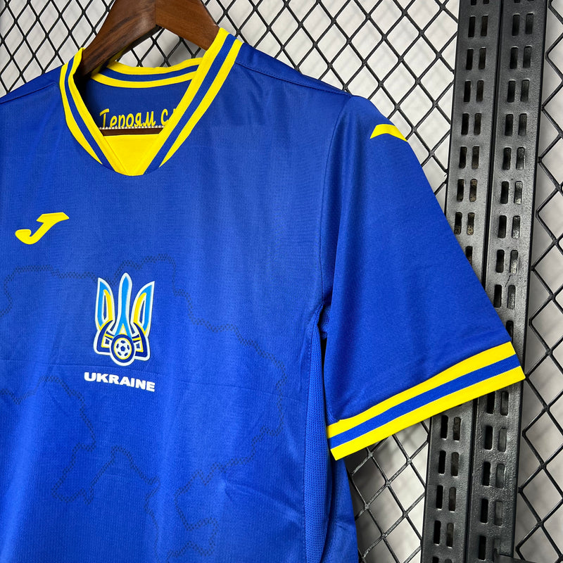 Camisa Ucrânia Away 24/25 Euro - Torcedor Masculina