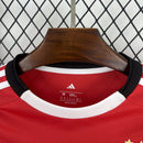 Camisa Benfica Home 25/26 - Adidas Torcedor Manga Comprida