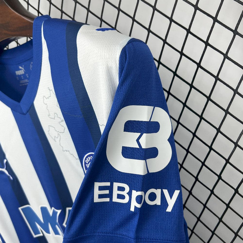 Camisa Depotivo Alavés Home 25/26 - Puma Torcedor Masculina