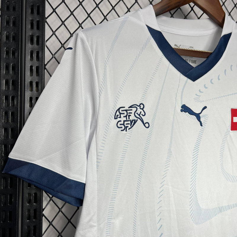 Camisa Suíça Away 24/25 Euro - Puma Torcedor Masculina