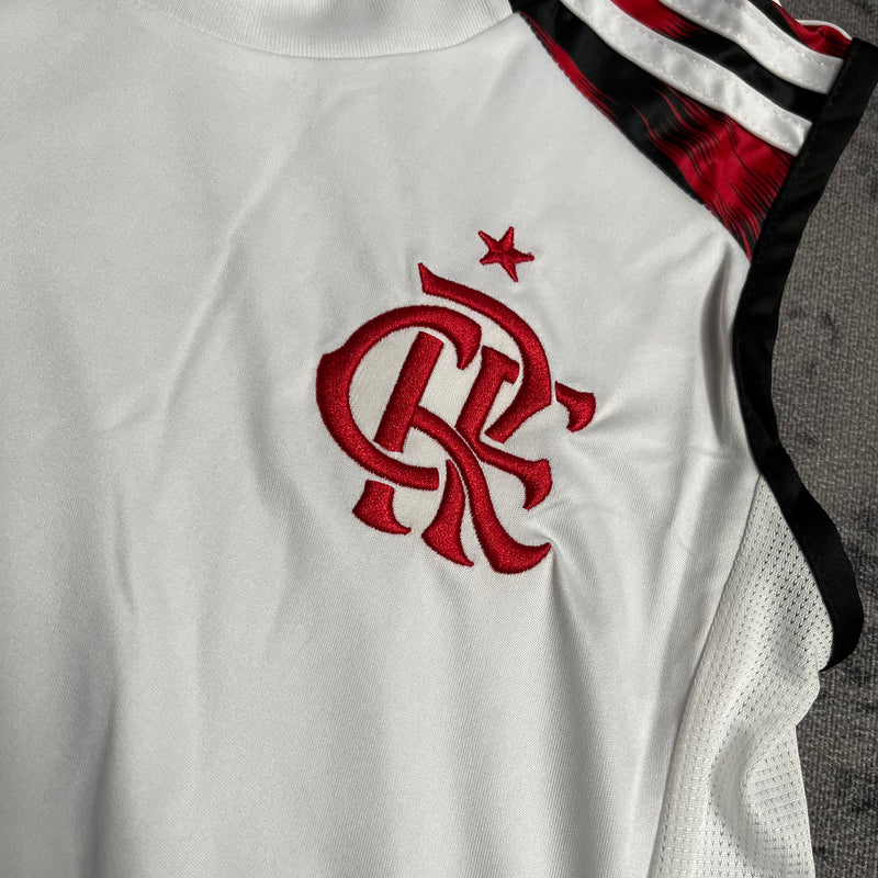 Kit Infantil Flamengo Away 25/26 Regata - Adidas Infantil