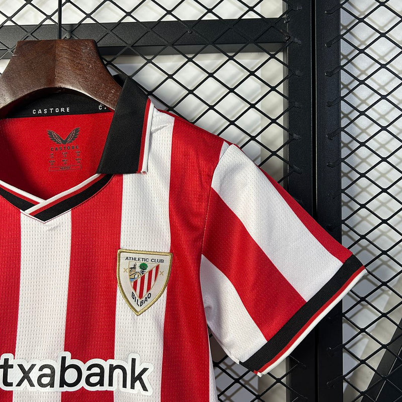 Kit Infantil Athletic Bilbao Home 25/26 - Castore Infantil