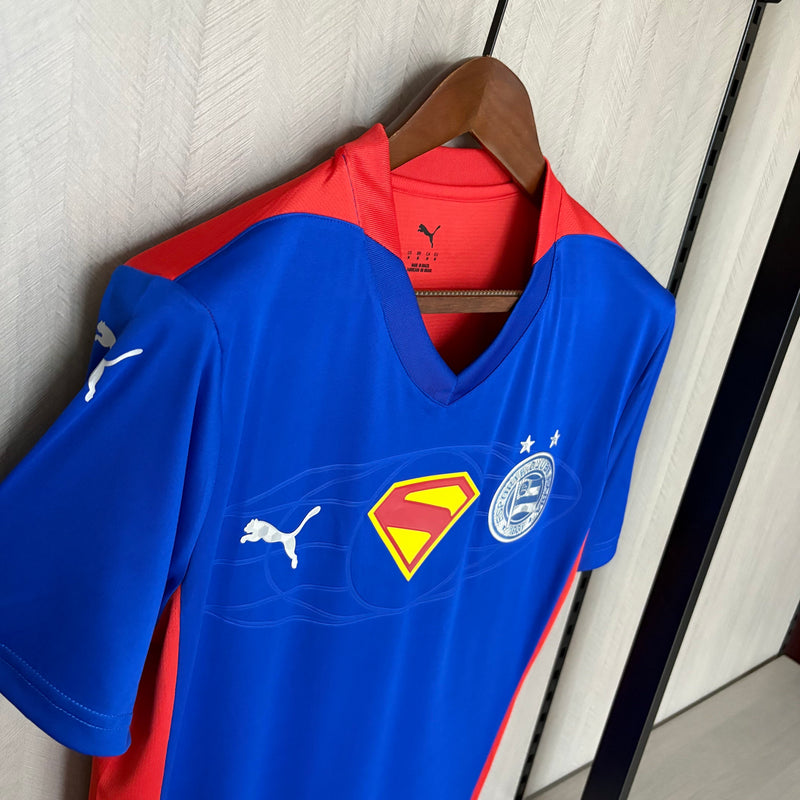 Camisa Bahia Edição Especial 25/26 "SUPERMAN" - Puma Torcedor Masculina