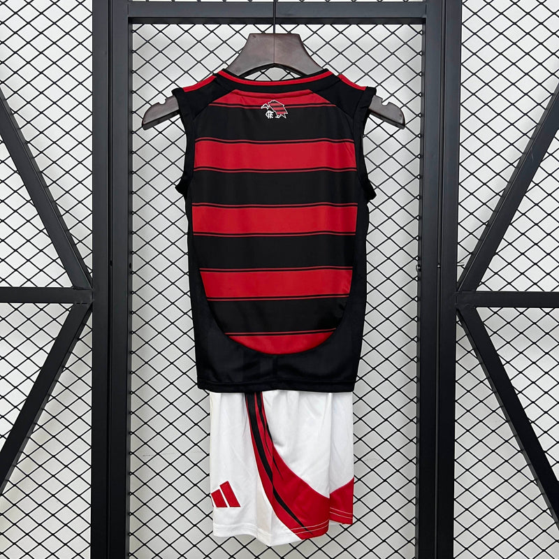 Kit Infantil Flamengo Away 25/26 Regata - Adidas Infantil