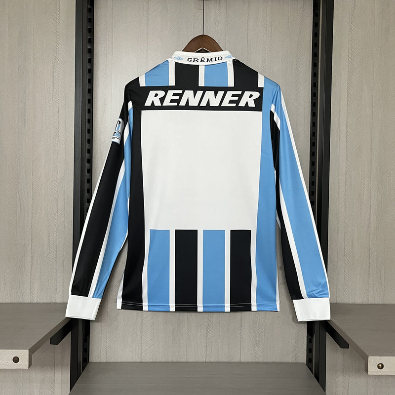 Camisa Grêmio Manga Longa Home 1995 - Versão Retro