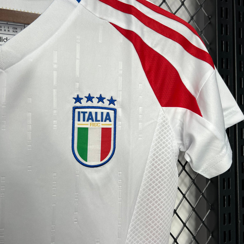 Camisa Itália Away 24-25 Euro - Adidas Feminina