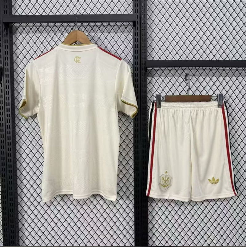 Kit Infantil Flamengo Third 25/26 - Adidas Infantil