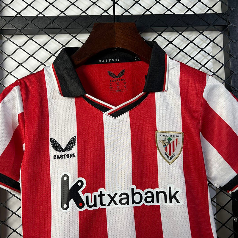 Kit Infantil Athletic Bilbao Home 25/26 - Castore Infantil