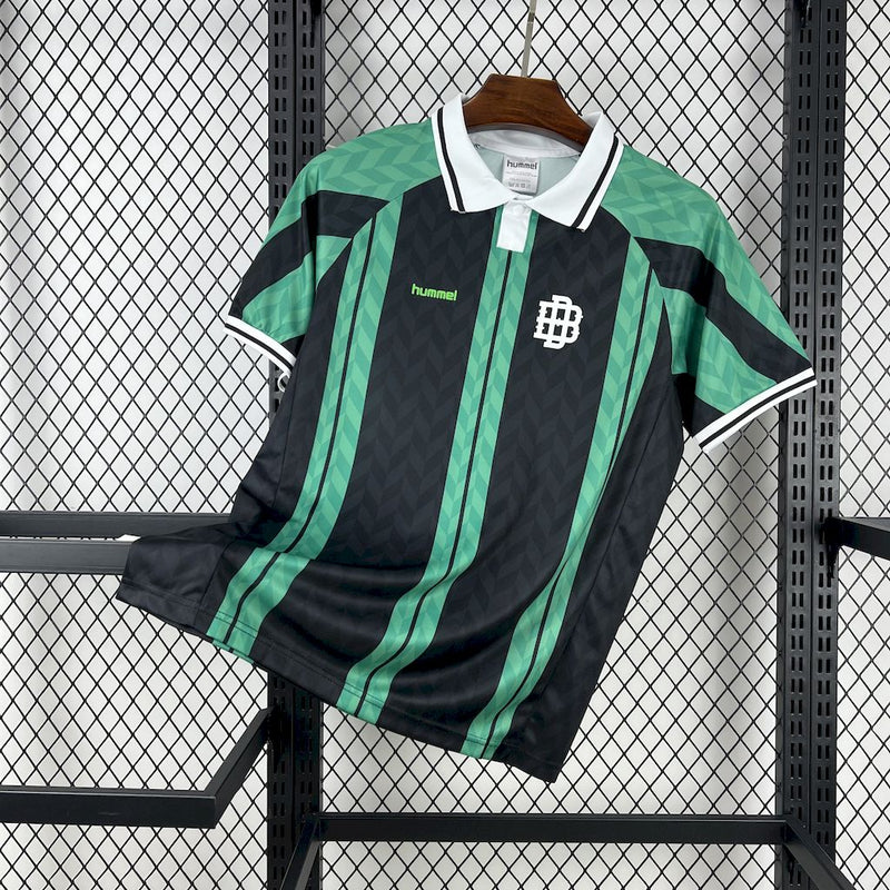 Camisa Real Betis Oversize Negra Verde Retro 25/26 - Hummel Torcedor Masculina