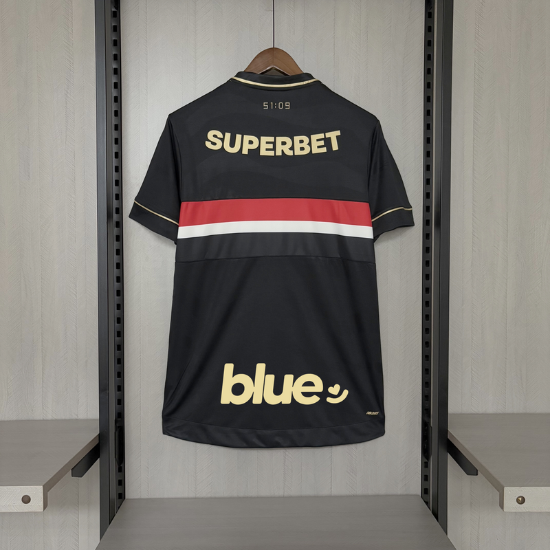 Camisa São Paulo Third + Patrocínios 25/26 - New Balance Torcedor Masculina