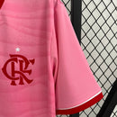 Camisa Flamengo Outubro Rosa 23/24 - Adidas Torcedor Masculina