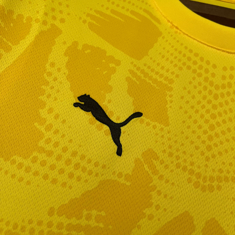 Camisa Bahia Goleiro 25/26 Amarela - Puma Torcedor Masculina