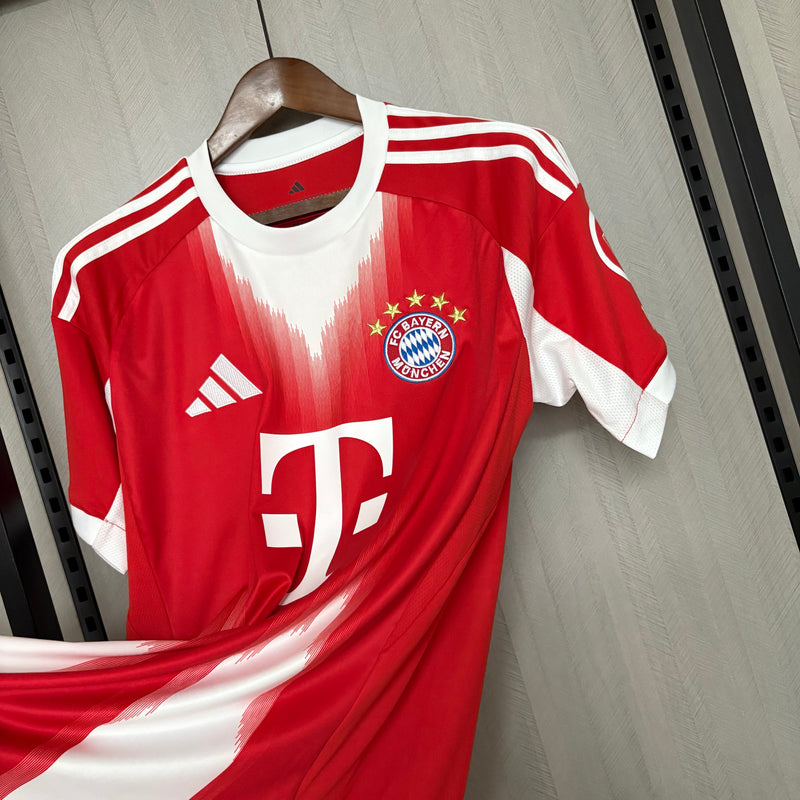 Camisa Bayern de Munique Home 25/26 - Adidas Torcedor Masculina