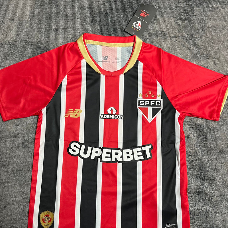 Kit Infantil São Paulo Away 25/26 - New Balance Infantil