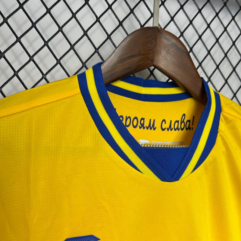 Camisa Ucrânia Home 24/25 Euro - Torcedor Masculina