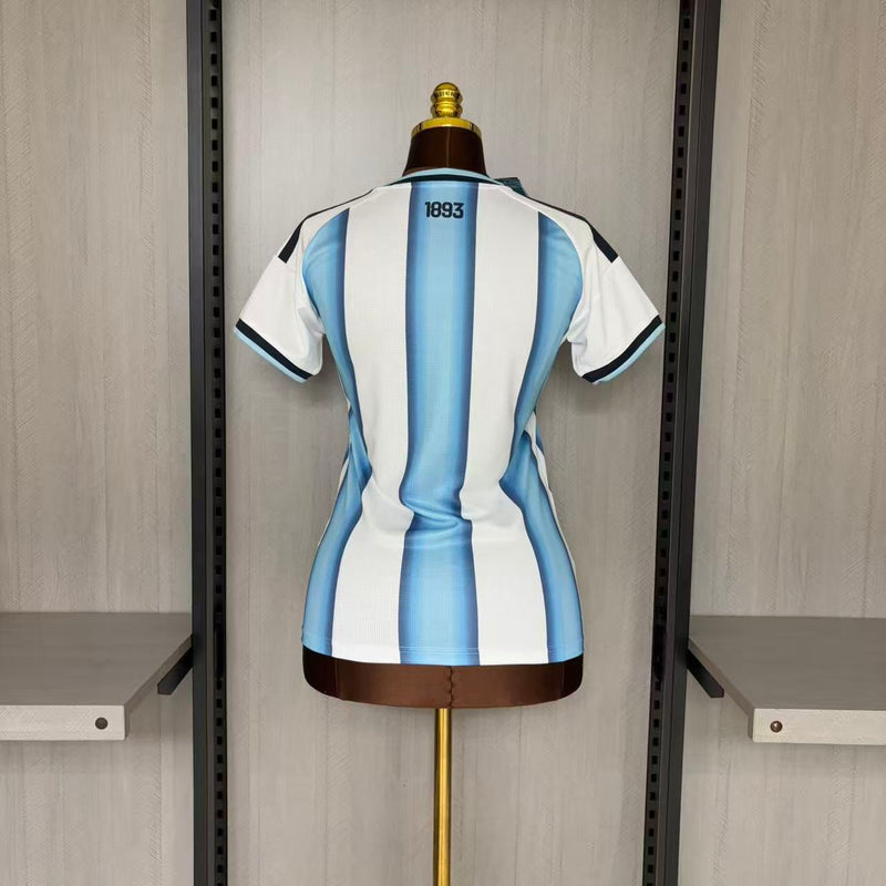 Camisa Argentina Home 2026 - Adidas Feminina
