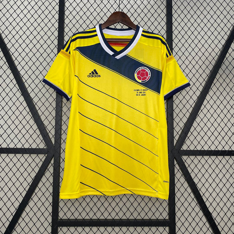 Camisa Colômbia Home 2014 - Versão Retro