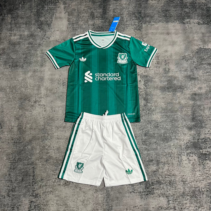 Kit Infantil Liverpool Third 25/26 - Adidas Infantil