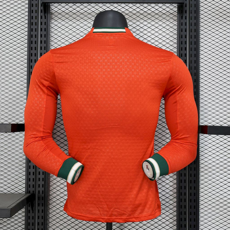 Camisa Portugal Home Manga Comprida 25/26 - Puma Jogador