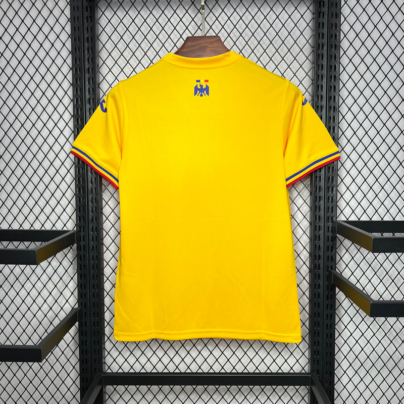 Camisa Romênia Home 24/25 Euro - Torcedor Masculina