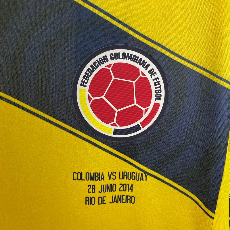 Camisa Colômbia Home 2014 - Versão Retro