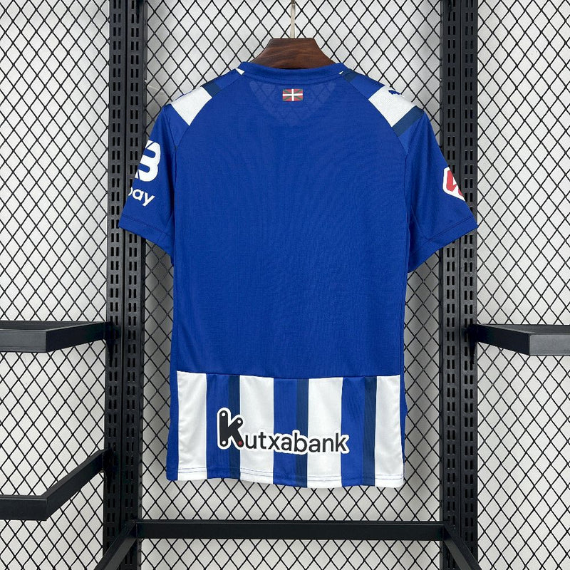 Camisa Depotivo Alavés Home 25/26 - Puma Torcedor Masculina