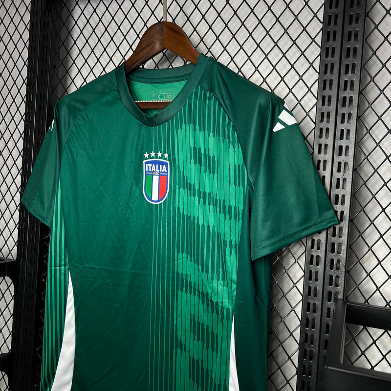 Camisa Itália Pré Jogo 24-25 Euro - Adidas Torcedor Masculina