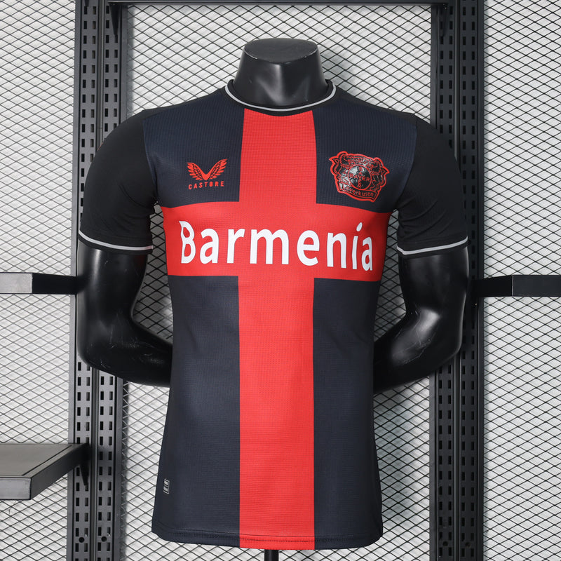 Camisa Bayer Leverkusen Home 24/25 - Castore Versão Jogador