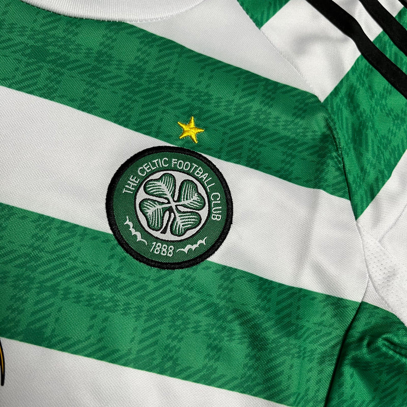 Kit Infantil Celtic Home 25/26 - Adidas Infantil