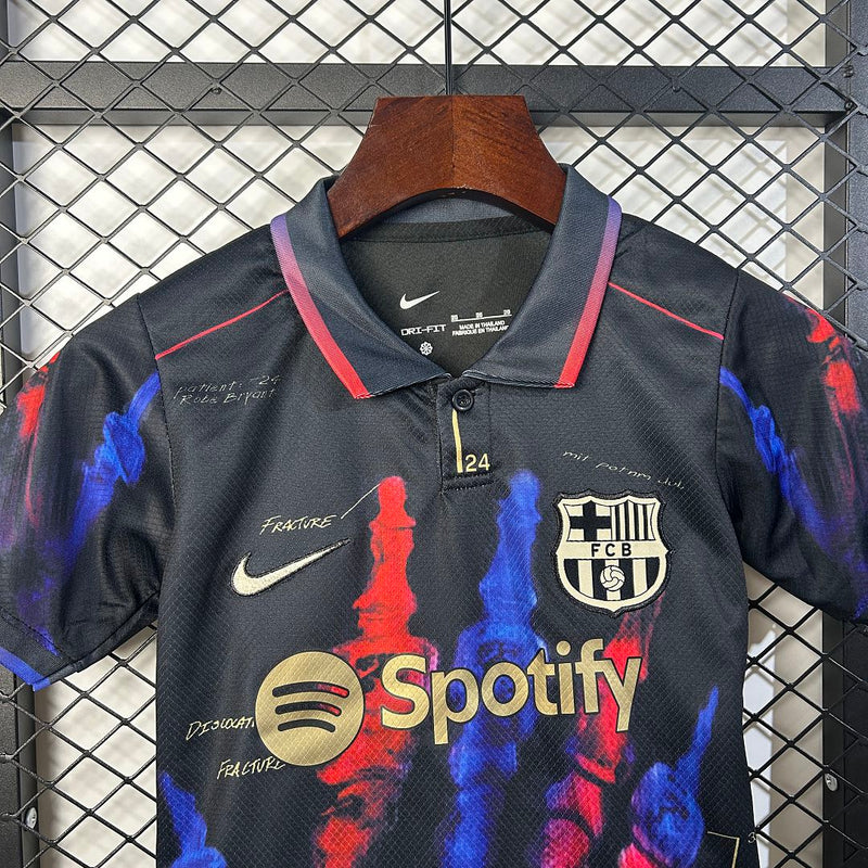Kit Infantil Barcelona Edição Especial 25/26 "Fracture" - Nike Infantil
