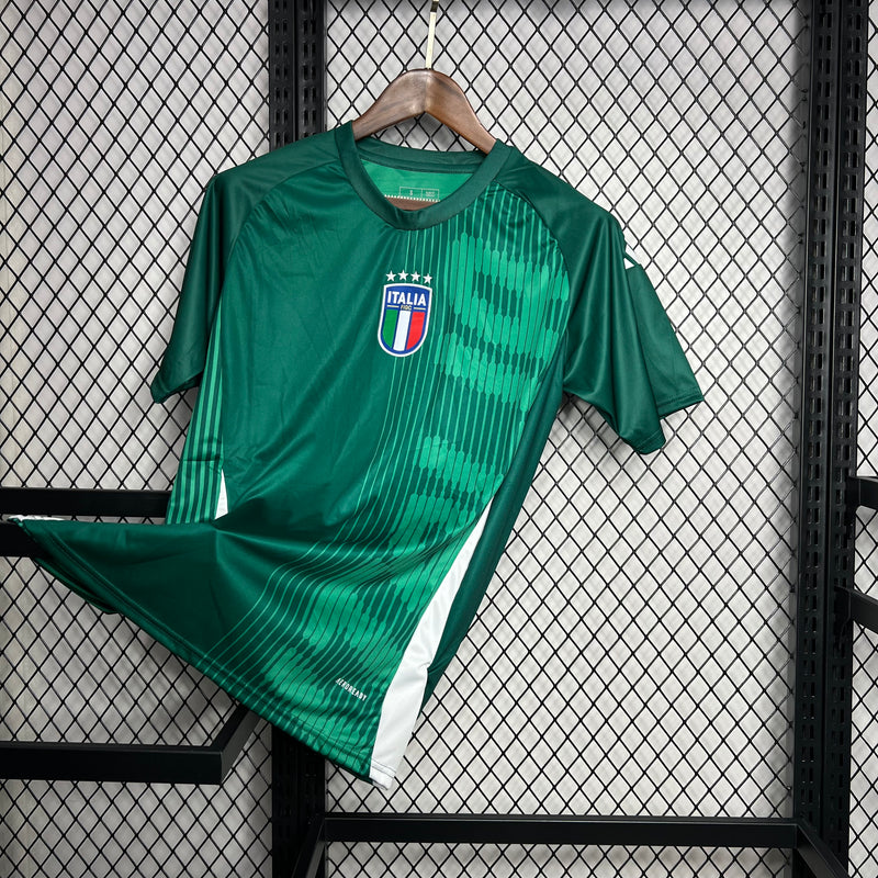 Camisa Itália Pré Jogo 24-25 Euro - Adidas Torcedor Masculina