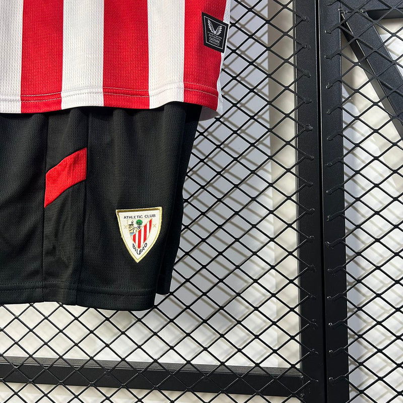Kit Infantil Athletic Bilbao Home 25/26 - Castore Infantil