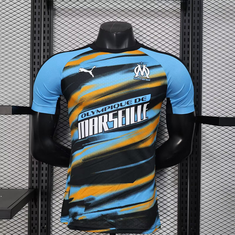 Camisa Olympique de Marseille Treino 25/26 Orange - Puma Jogador