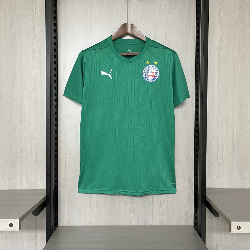 Camisa Bahia Treino 25/26 Verde - Puma Torcedor Masculina