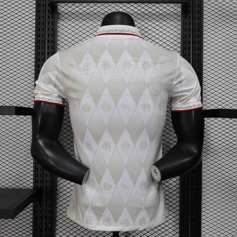Camisa Bayern de Munique Edição Especial 24/25 "125th Aniversary White" - Adidas Jogador