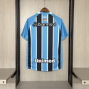 Camisa Grêmio Home + Patrocínios 25/26 - Umbro Torcedor Masculina