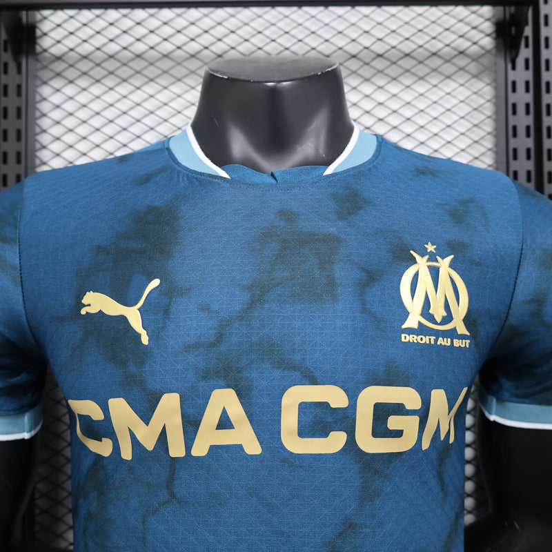 Camisa Olympique Marseille Away 24/25 - Puma Versão Jogador