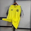 Camisa Flamengo Treino Amarela 24/25 - Adidas Versão Torcedor