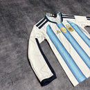 Kit Infantil Argentina Home Manga Longa 2026 - Adidas Infantil