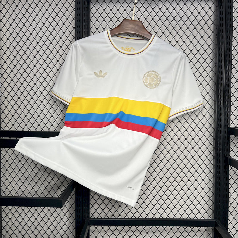 Camisa Colômbia Edição Especial 25/26 “Aniversário 100 Anos” - Adidas Torcedor Masculina