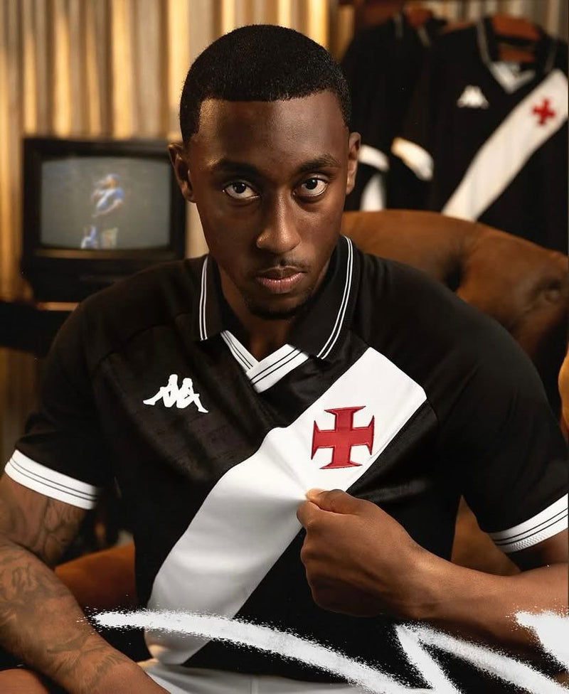 Camisa Vasco Home 25/26 - Kappa Torcedor Masculina