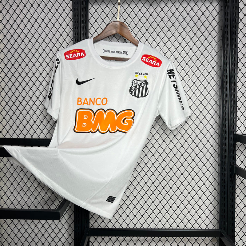 Camisa Santos "NEYMAR JR" Home 11/12 - Versão Retro
