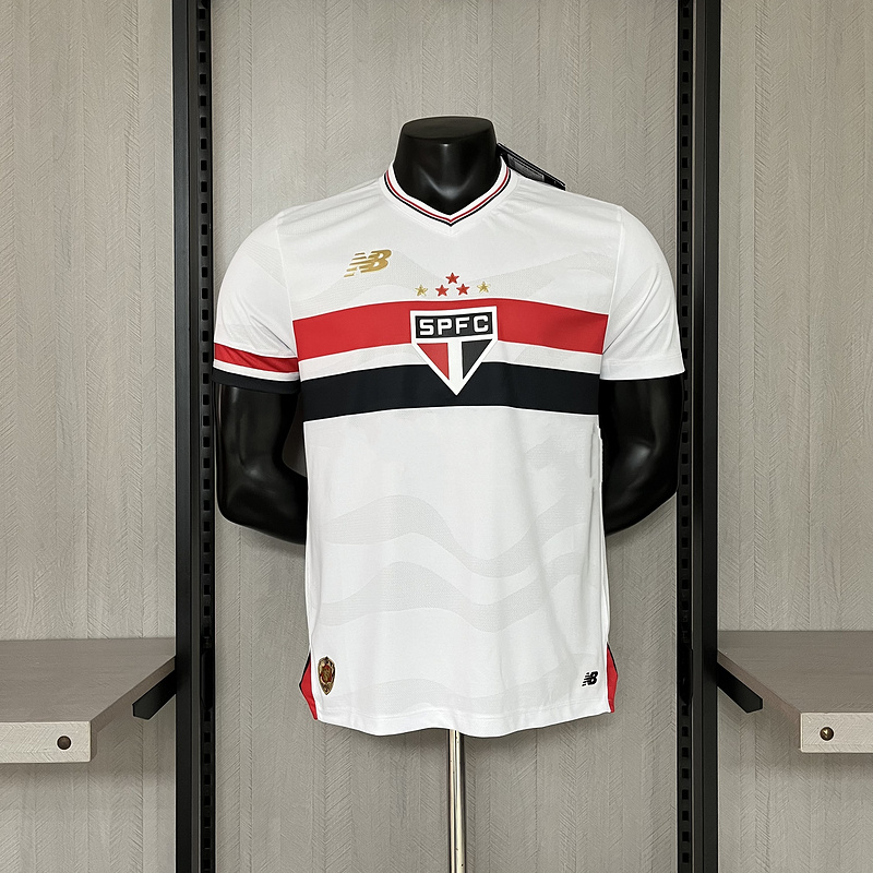 Camisa São Paulo Home 25/26 - New Balance Jogador