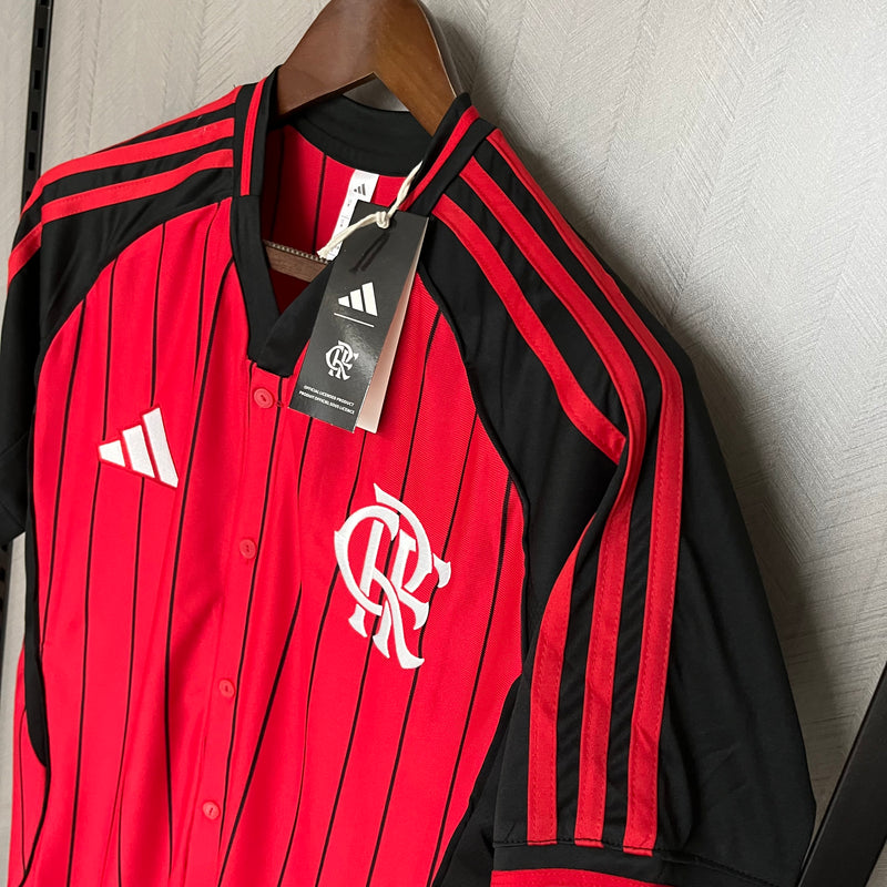 Camisa Flamengo Edição Especial 25-26 "US PACK" (Copa do Mundo de Clubes FIFA 2025) - Adidas Torcedor Masculina