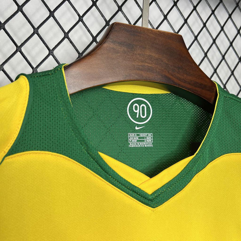 Camisa Brasil Home 2004 "Total 90" - Versão Retro