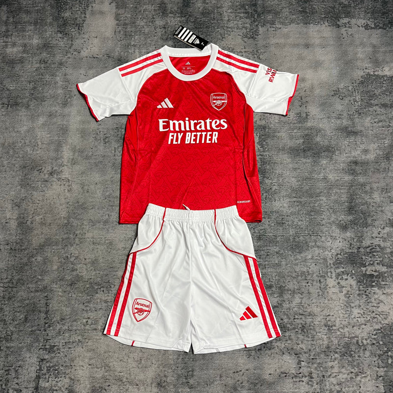 Kit Infantil Arsenal Home 25/26 - Adidas Infantil