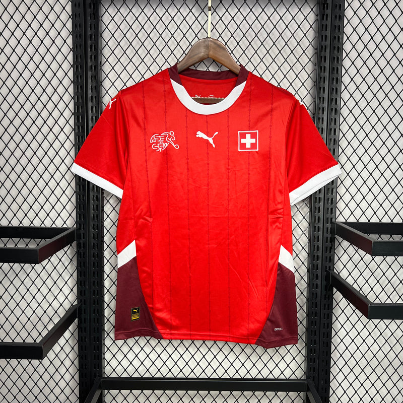 Camisa Suiça Home 24/25 Euro - Puma Torcedor Masculina
