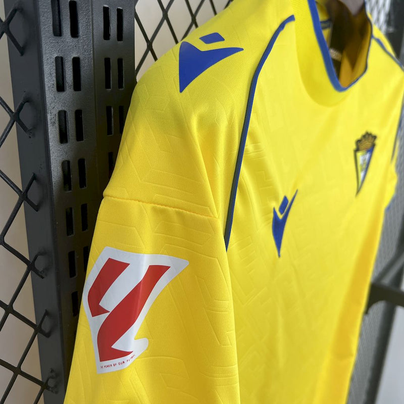 Camisa Cádiz Home 25/26 - Torcedor Masculina