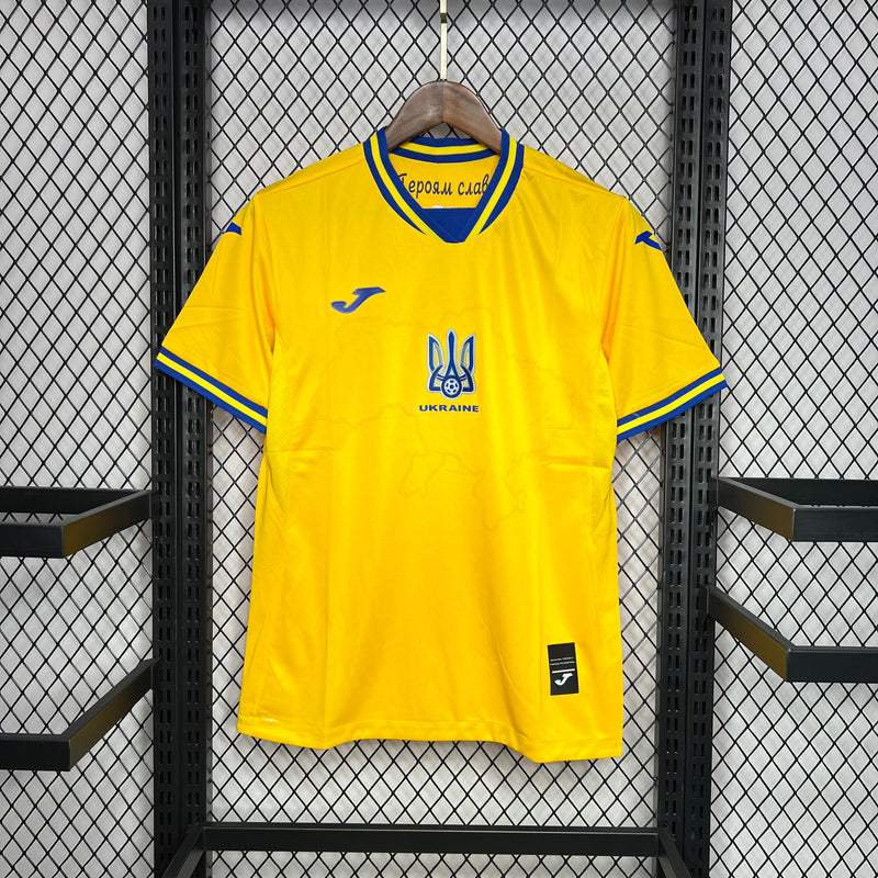 Camisa Ucrânia Home 24/25 Euro - Torcedor Masculina